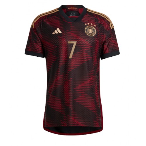 Lacne Muži Futbalové dres Nemecko Kai Havertz #7 MS 2022 Krátky Rukáv - Preč